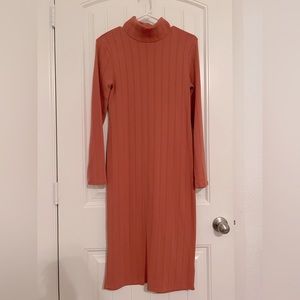 Ribbed Midi Dress